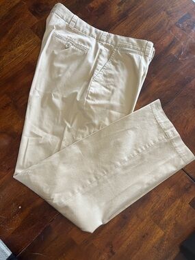 Polo Ralph Lauren Men's Classic Fit Chino Khaki Pants 34x32 100% Cotton